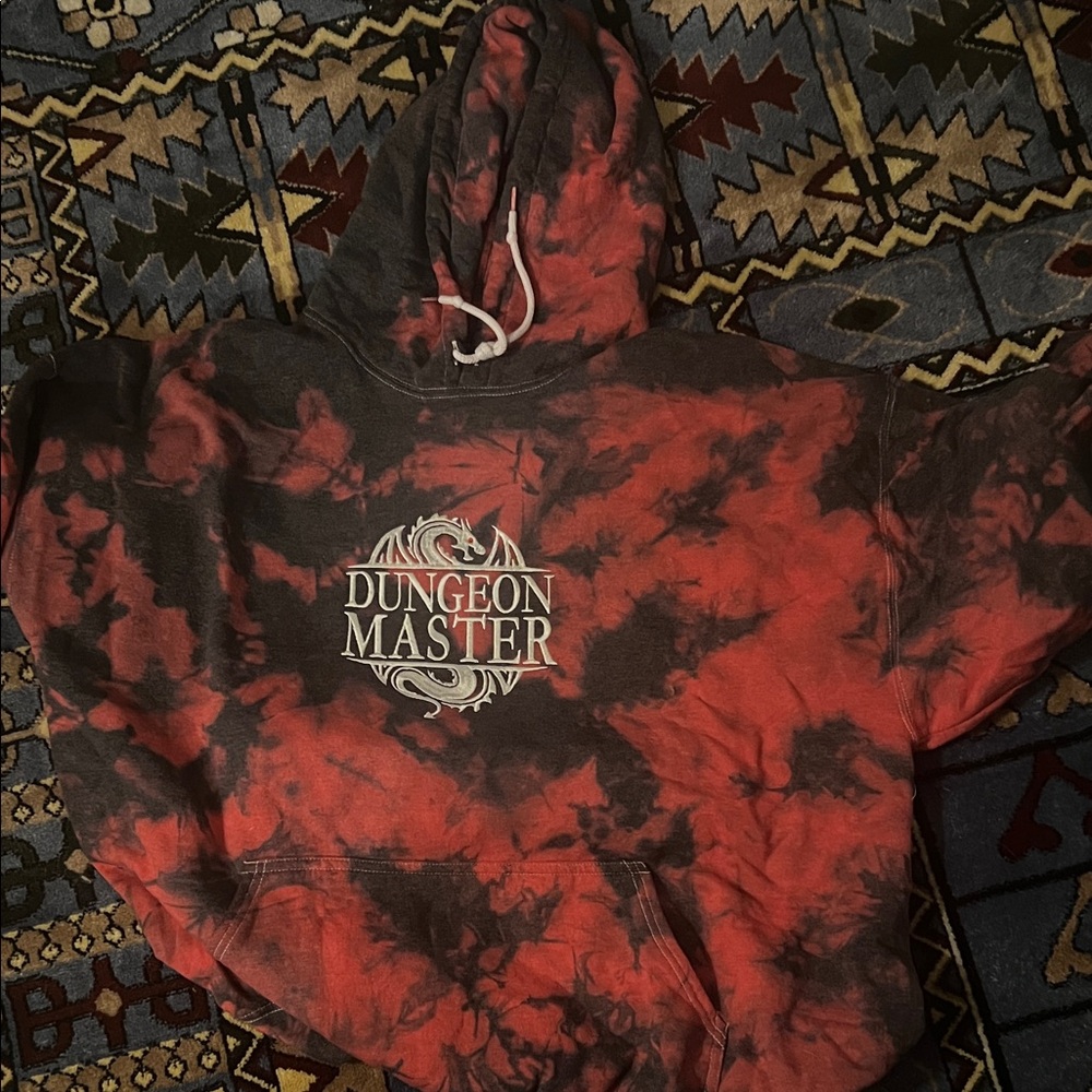 Red and Black Hoodie